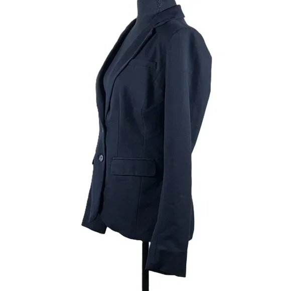 Apt 9 Women's Black Tie, Double Button, Single Breast, Blazer Jacket Size 4 - Picture 2 of 9